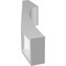 Ekena Millwork 3 1/2-in. W x 6-in. D x 18-in. H Westlake Architectural Grade PVC Knee Brace BRCP035X06X18WTL - alternate 4